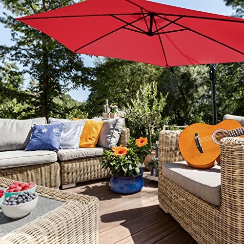 Patio Offset Umbrellas Cantilever Umbrella Outdoor Umbrellas Infinite Tilt