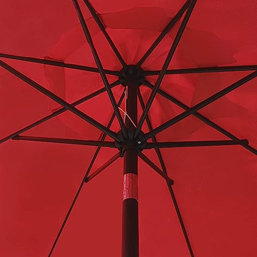 Sunnyglade 9 Inch Patio Umbrella Outdoor Table Umbrella with 8 Sturdy Ribs
