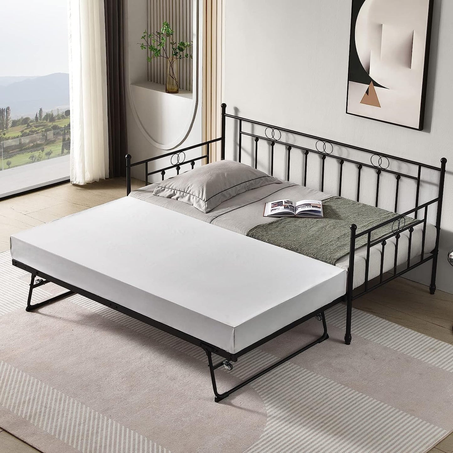Daybed with Pop Up Trundle