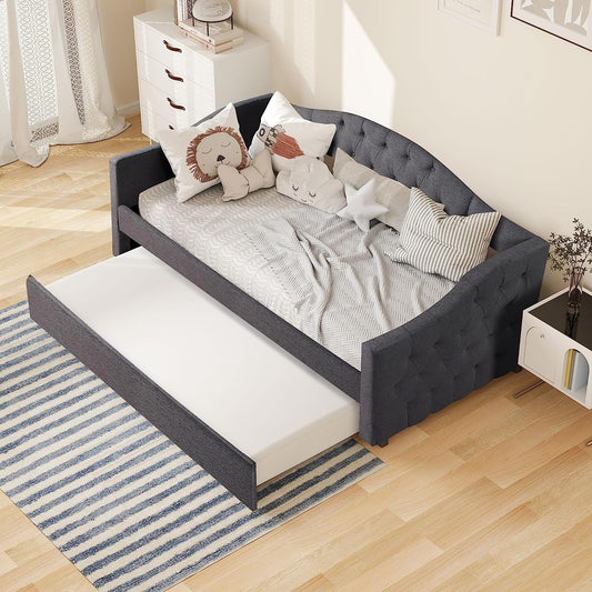 Twin Day Bed with Twin Size Trundle