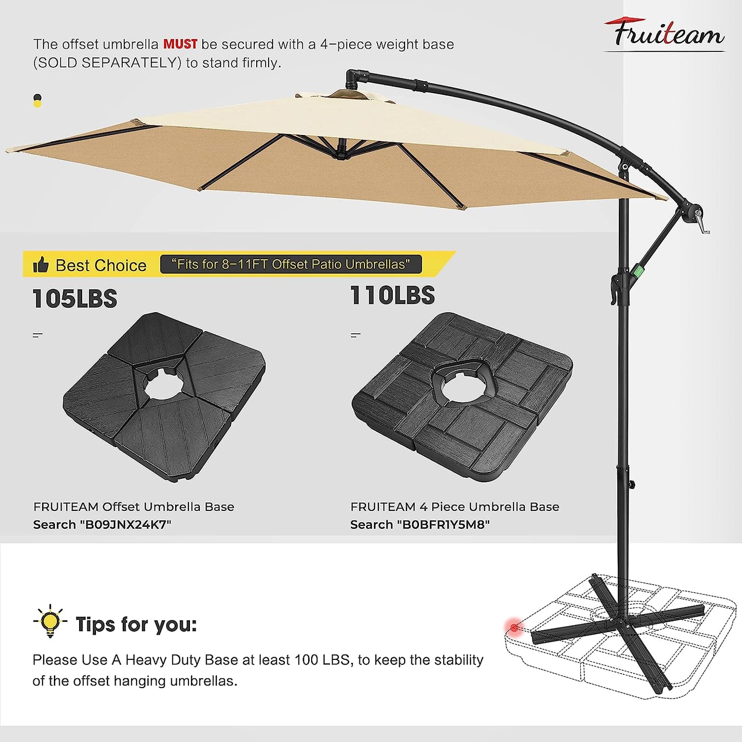 Patio Offset Umbrellas Cantilever Umbrella Outdoor Umbrellas Infinite Tilt
