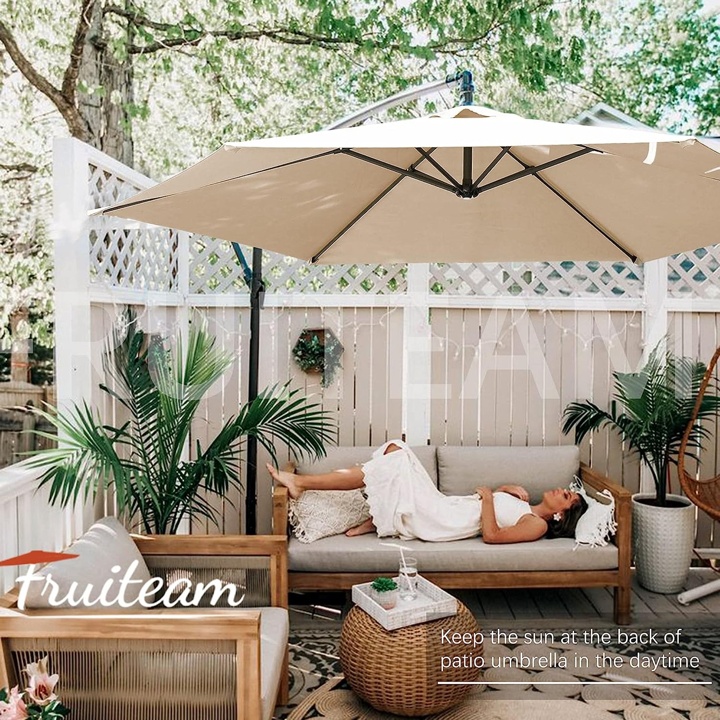 Patio Offset Umbrellas Cantilever Umbrella Outdoor Umbrellas Infinite Tilt