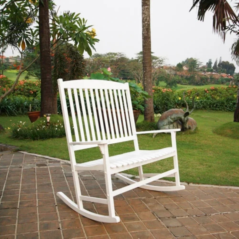 Outdoor Beach Double Rocking Chair