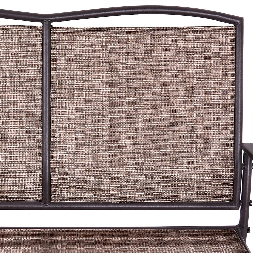 2 Person Patio Glider Rocking Bench