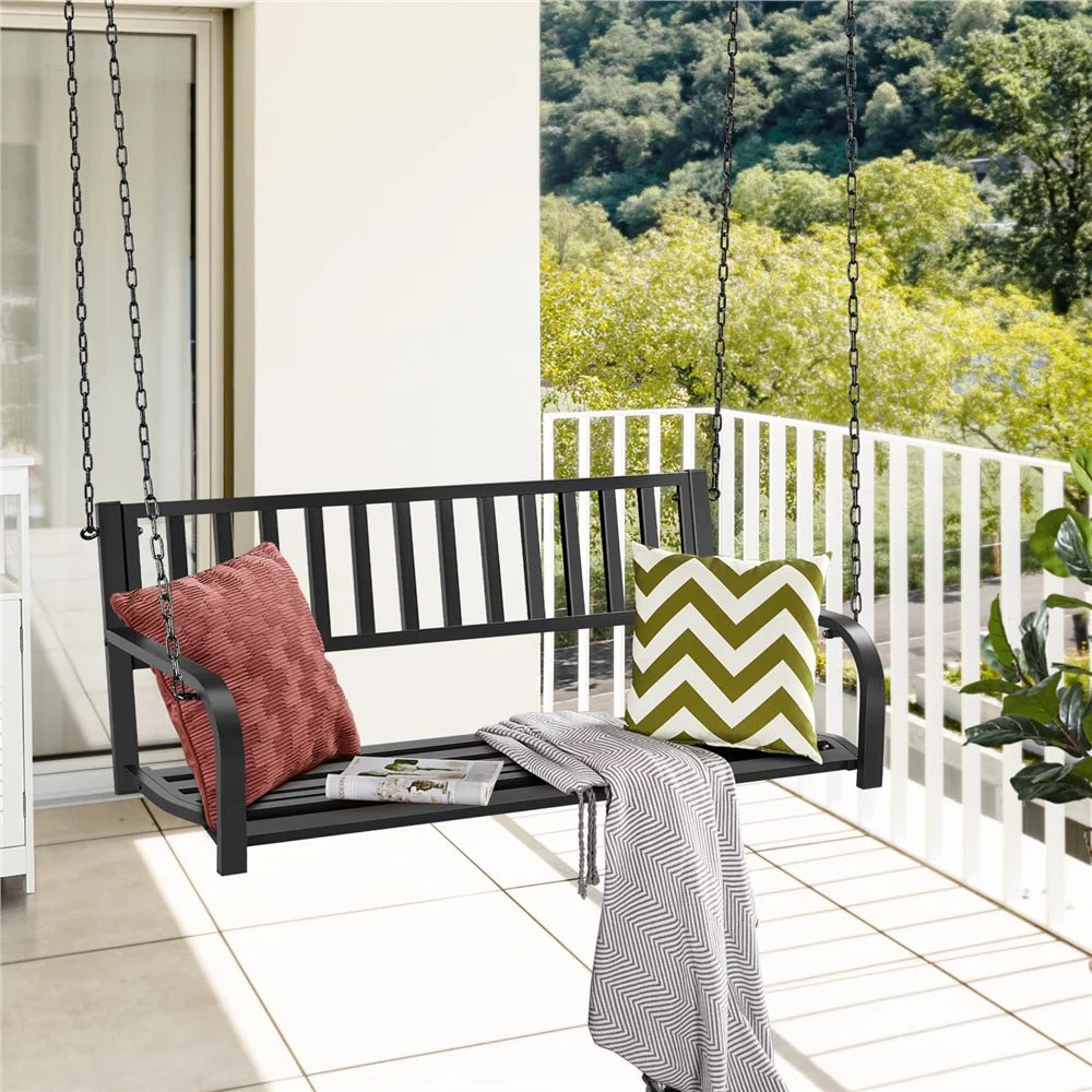 Hanging Iron Swing Porch for Outdoor