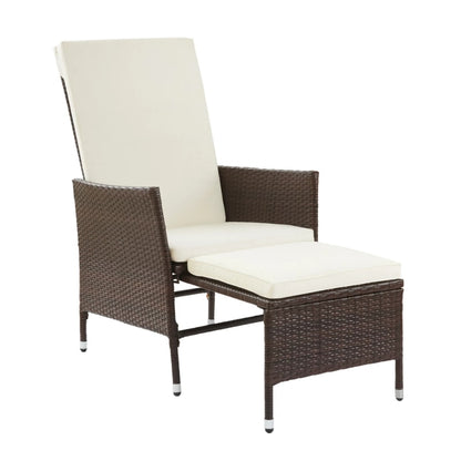 Home Outdoor Rattan Patio Lounge Chair