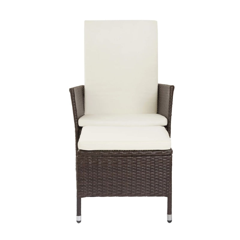 Home Outdoor Rattan Patio Lounge Chair