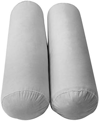 Style2 Twin Size Bolster & Back Rest Pillow Cushion Polyester Fiberfill Insert