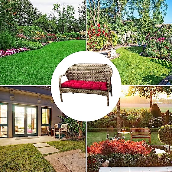 Waterproof Indoor or Outdoor Garden Bench Seat Cushions