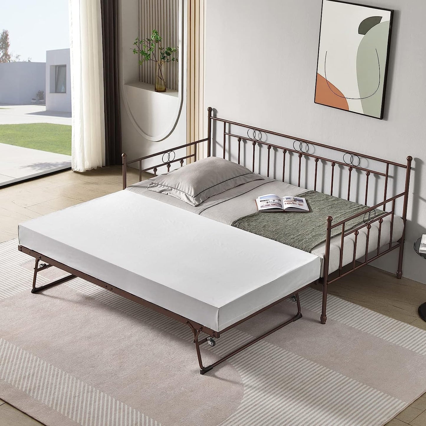 Daybed with Pop Up Trundle